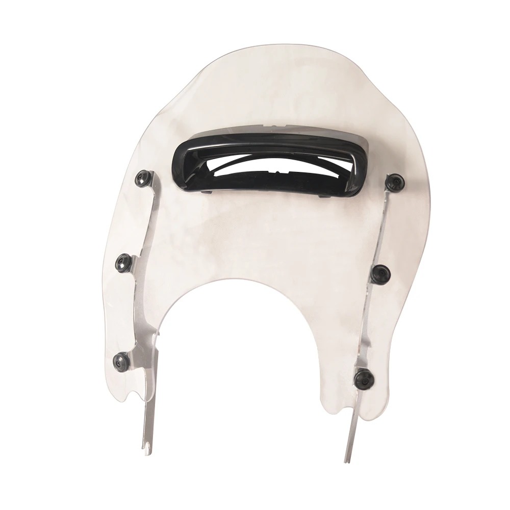 Motorcycle Detachables Wind Splitter Vented Windshield Windscreen for  94-later Road King Models (except FLHRS)